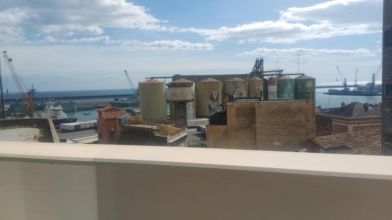 Attico Sul Porto Di Catania E Vista Vulcano Exteriör bild