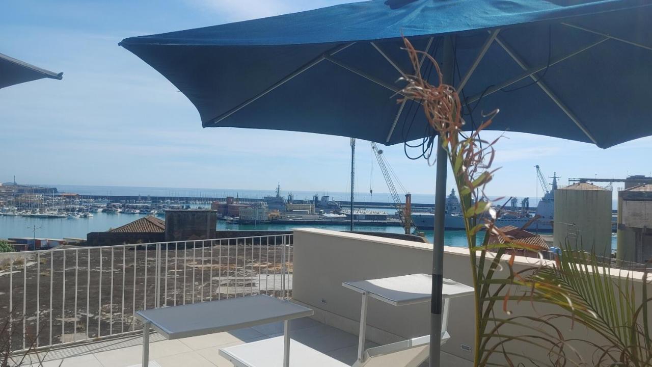 Attico Sul Porto Di Catania E Vista Vulcano Exteriör bild